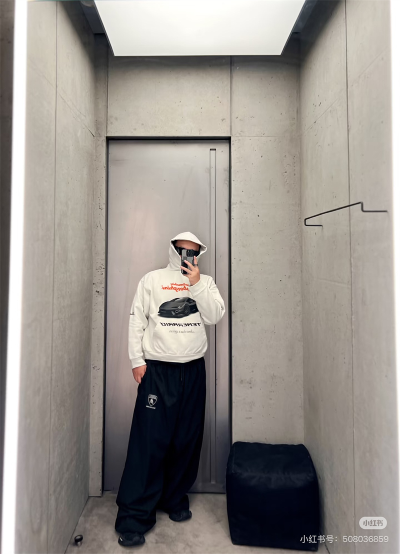 발렌시아가 x 오토모빌리 람보르기니 트랙수트 팬츠