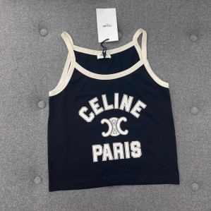 셀린느 24SS PARIS 크롭 탱크 탑