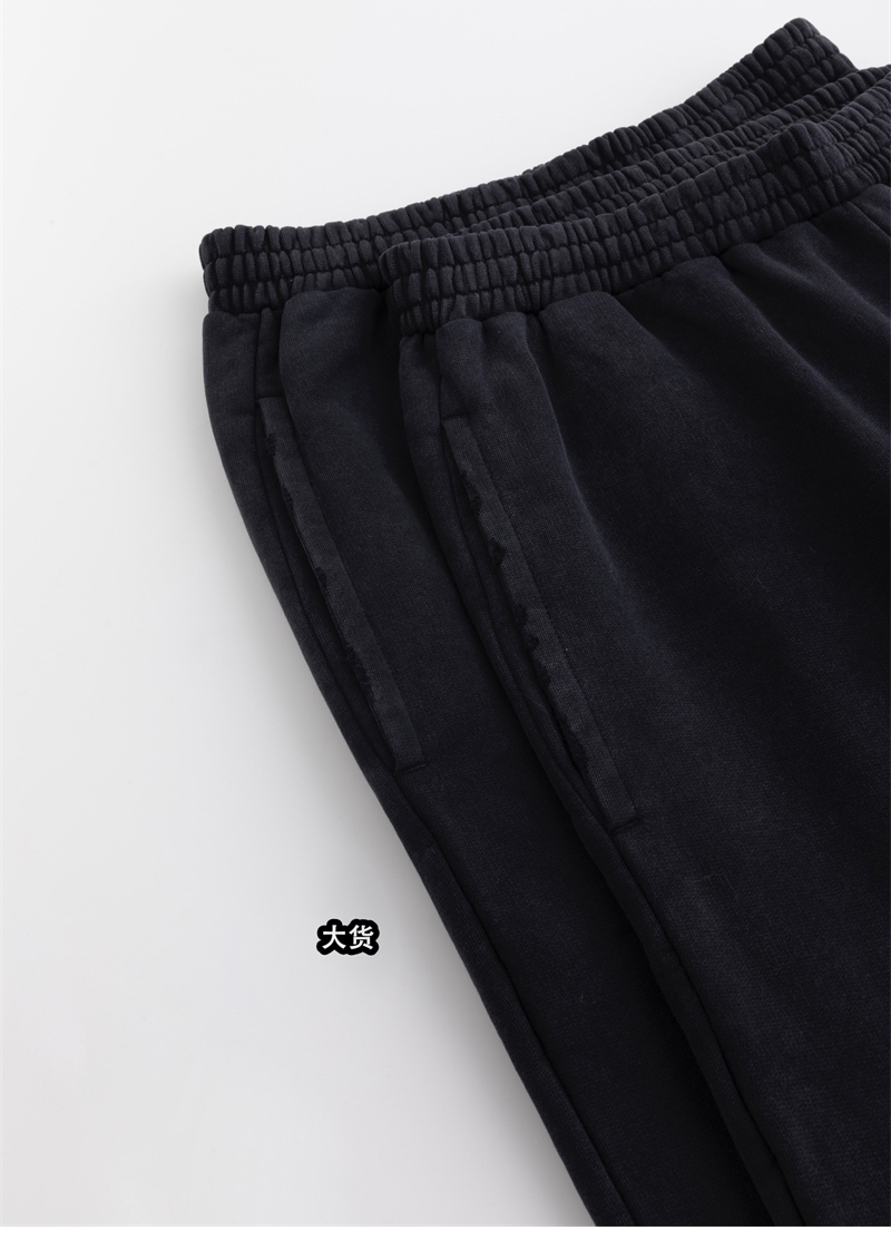 발렌시아가 트랜스페어런트 테이프 배기 팬츠