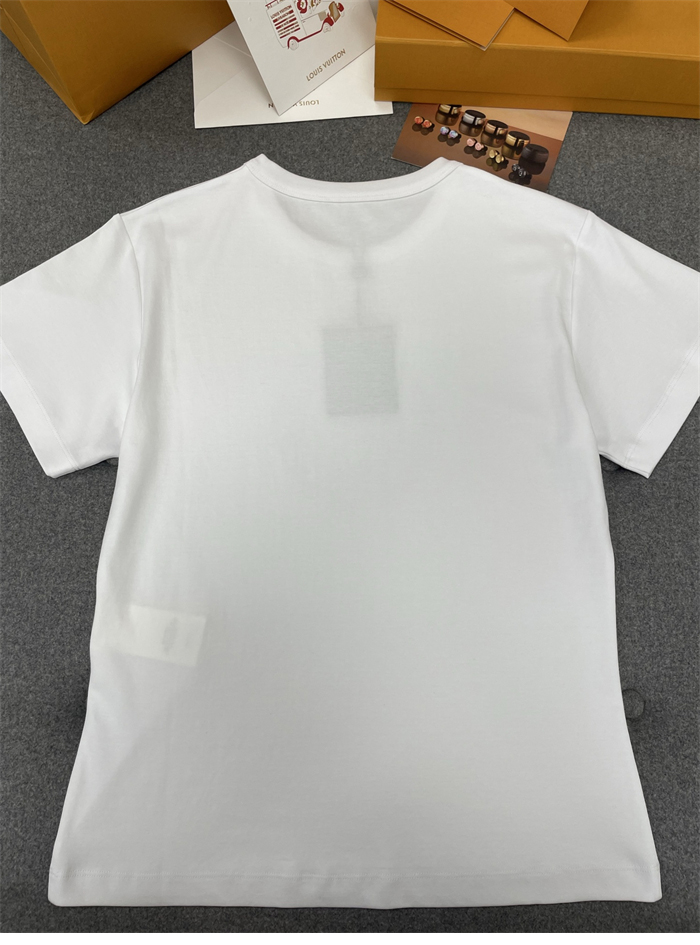 루이비통 LV 스템프 코튼 반팔 티셔츠