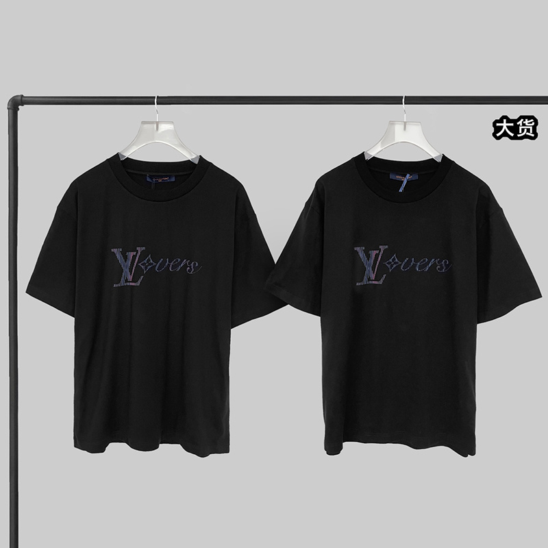 루이비통 25SS 이리데슨트 LV 남성 반팔 티셔츠