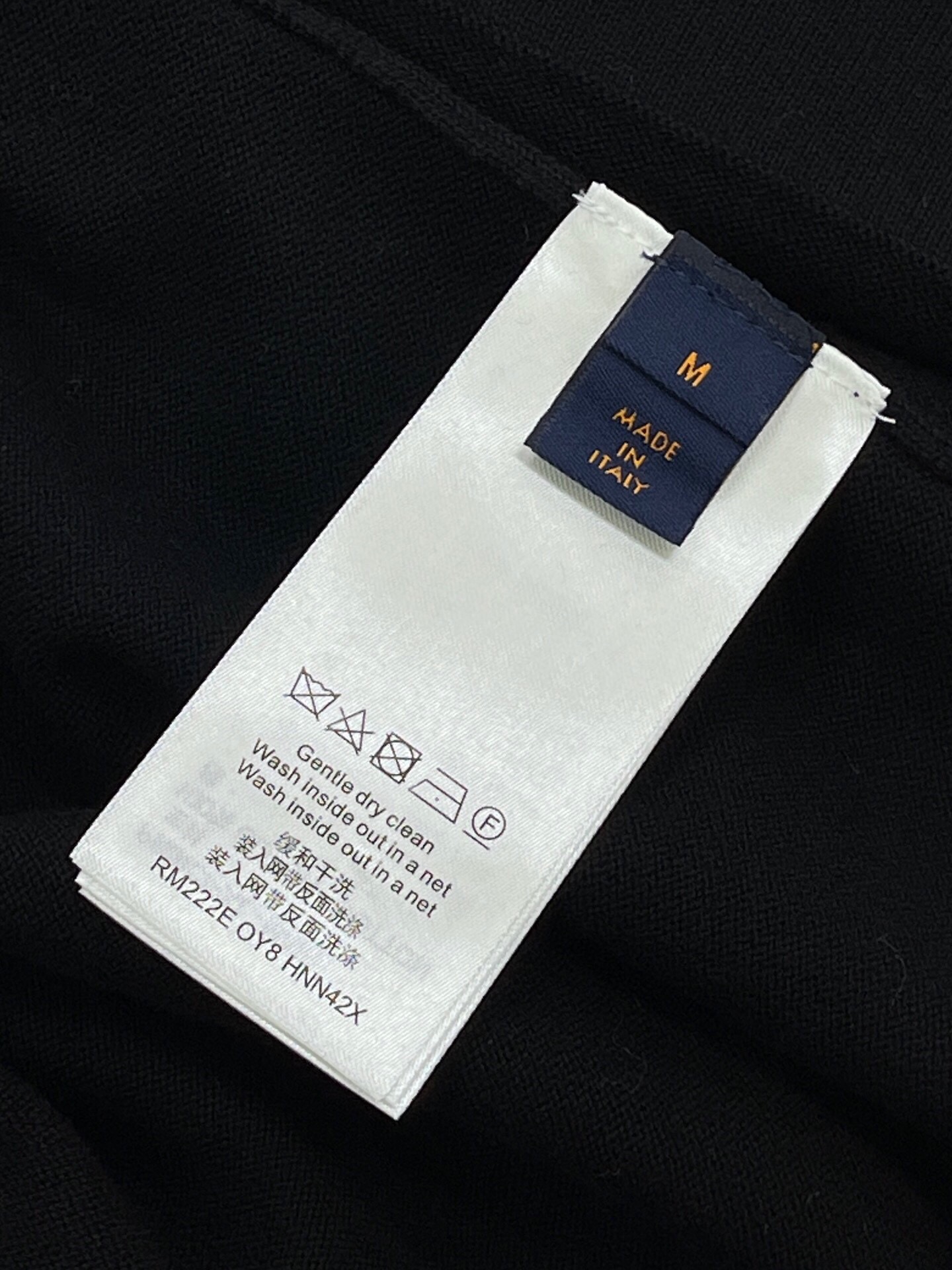 루이비통 엠브로이더드 시그니터 쇼트 슬리브 코튼 크루넥 니트 반팔 티셔츠 “5COLOR”