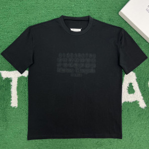 메종마르지엘라 MM6 Logo 자수 반팔 티셔츠