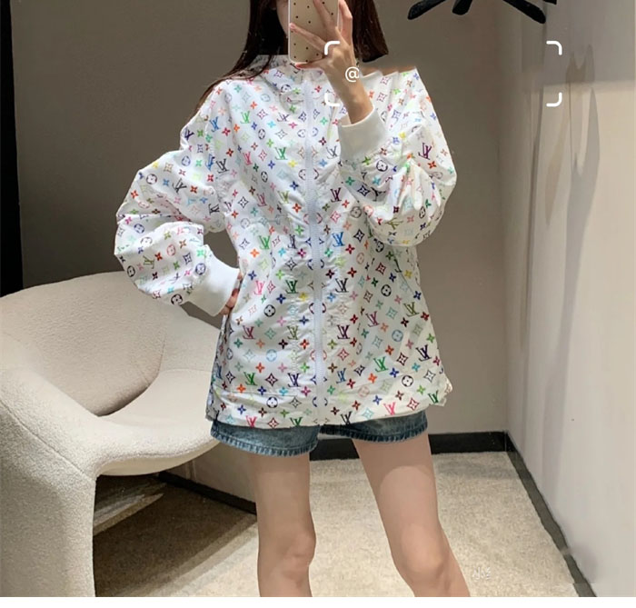루이비통 x TM 모노그램 후드 윈드브레이커