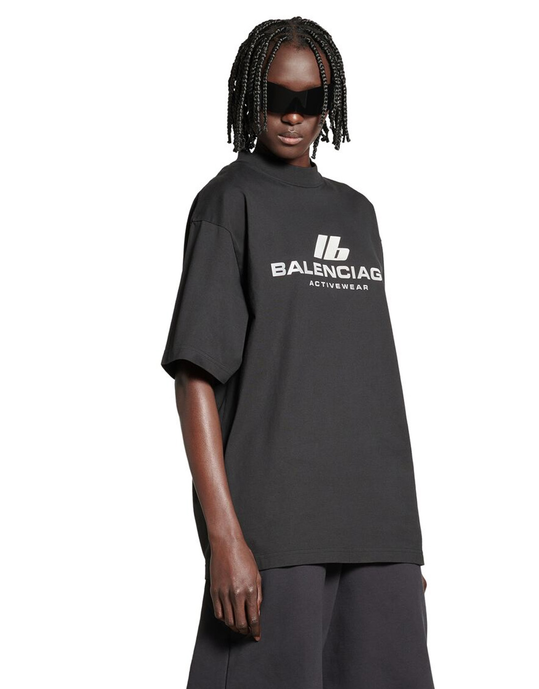 발렌시아가 액티브웨어 빈티지 저지 미디엄핏 반팔 티셔츠 “2COLOR”