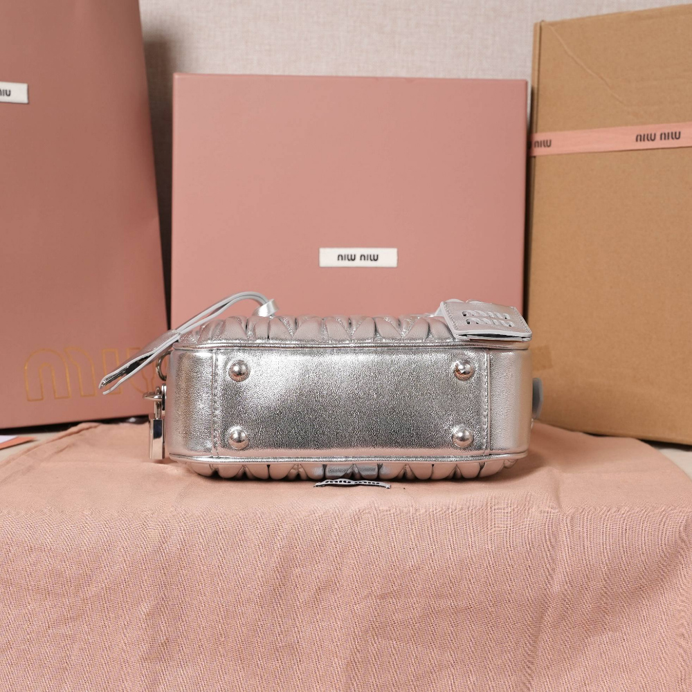 Miu Miu Matelasse Nappa Leather