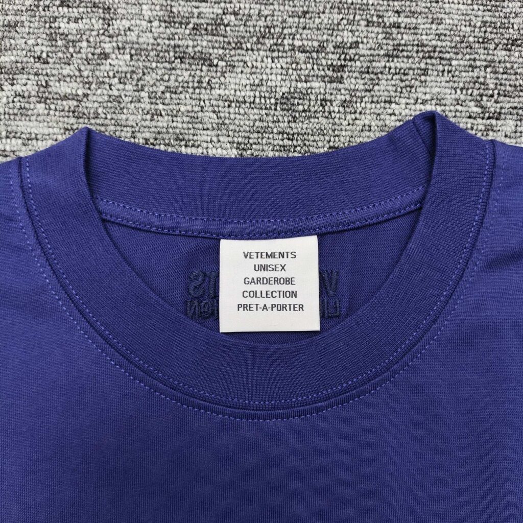 베트멍 24SS CAMPAIGN 로고 반팔 티셔츠 블루