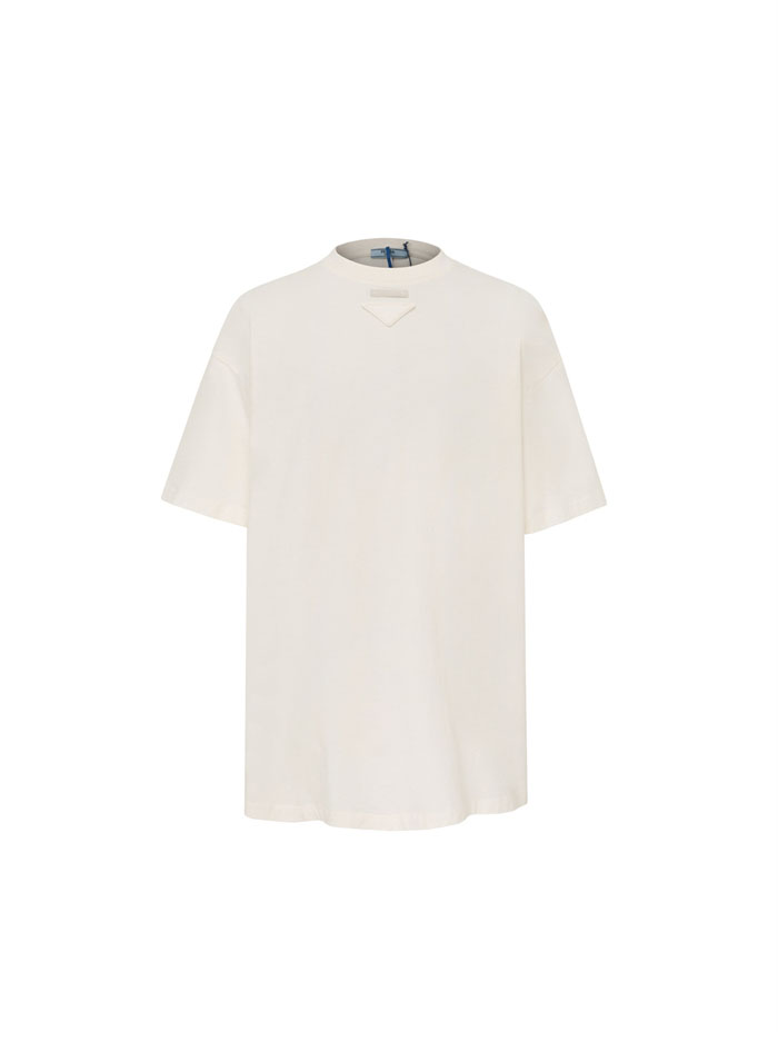 프라다 트라이앵글 반팔 티셔츠