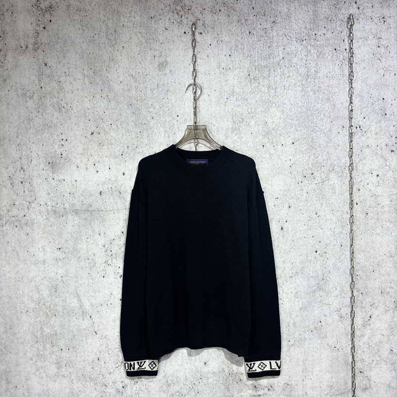 루이비통 LV 커프스 캐시미어 크루넥