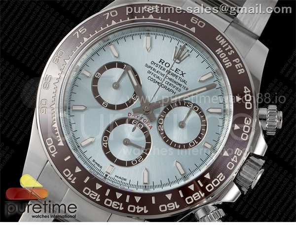 Clean공장 롤렉스 세라믹 데이토나 아이스다이얼 브레이슬릿 클린공장 Daytona 126506 Clean 1_1 Best Edition 904L Steel Ice Blue Dial Lume Markers on SS Braclet SH4131