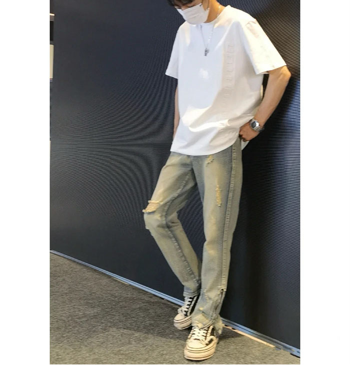 루이비통 엠보스 LV 티셔츠