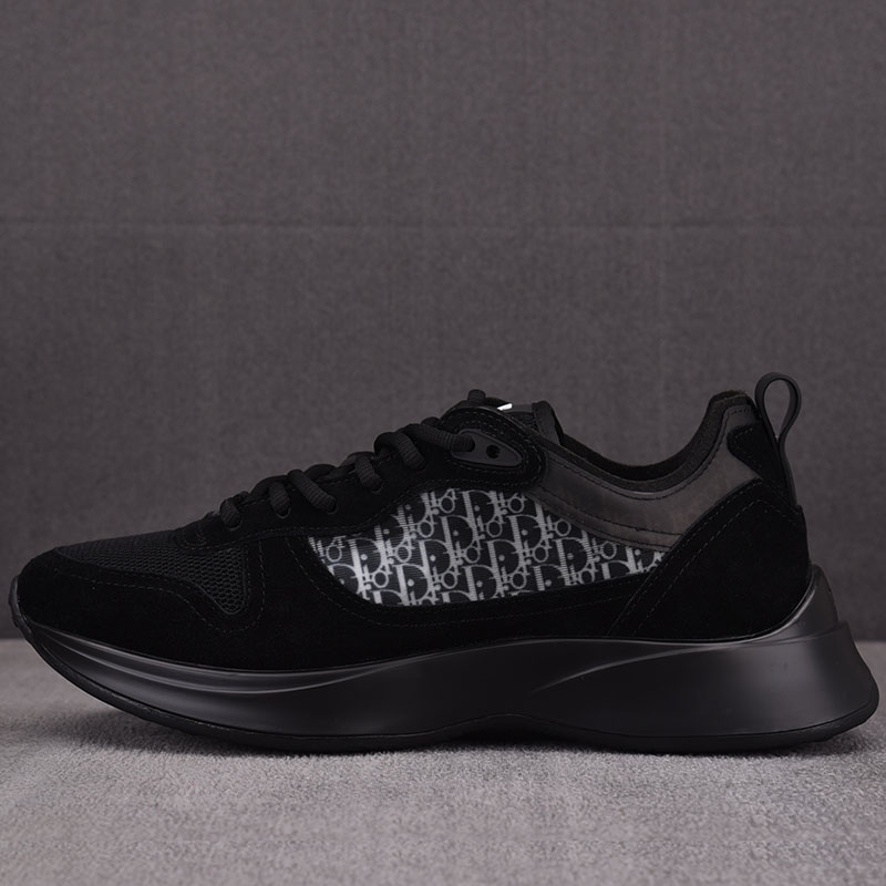 디올 B25 러너 스니커즈 블랙