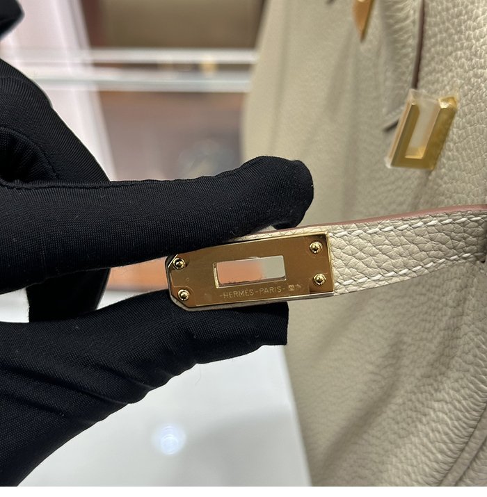 에르메스 버킨백 25 토고 금장