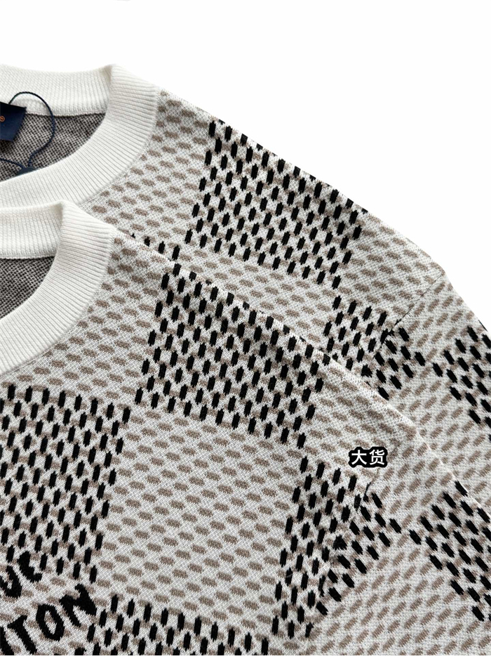 루이비통 다미에 자카드 MLVD 반팔 티셔츠