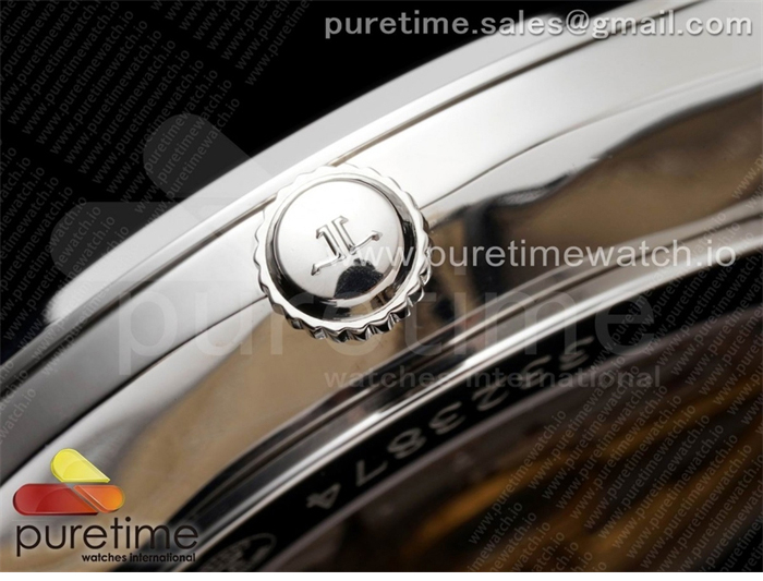 ZF공장 예거르쿨트르 마스터 울트라씬 스몰세컨즈 스틸 블루다이얼 가죽스트랩 Master Ultra Thin Small Second SS ZF 1_1 Best Edition Blue Dial on Black Leather Strap A896