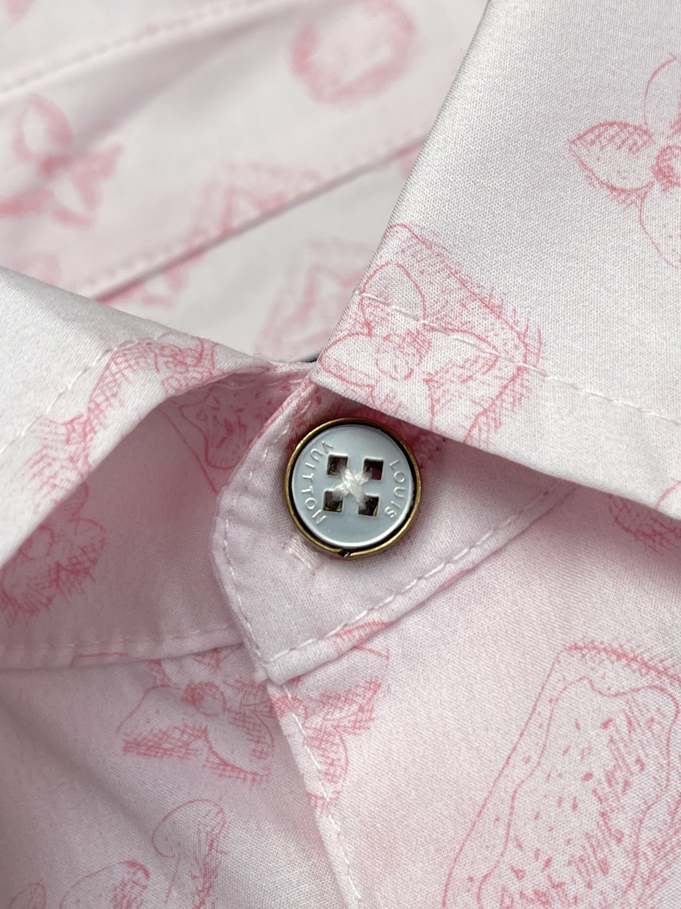 루이비통 모노그램 프린티드 롱 슬리브 셔츠 “2COLOR”