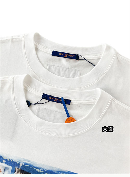 루이비통 23AW LV Teen Bedroom 프린트 반팔 티셔츠
