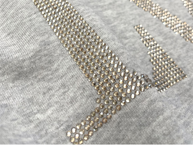 루이비통 라인스톤 LV 후디