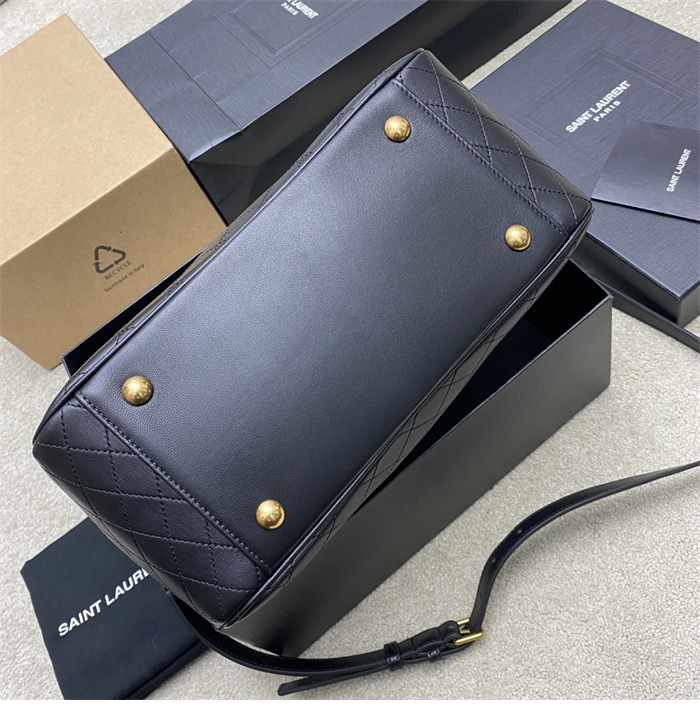 생로랑 리아 르 카산드라 퀼팅 더플백