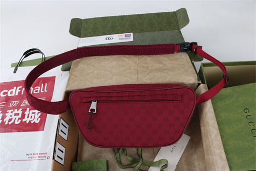 구찌 스몰 GG 크로스백 힙색 802096