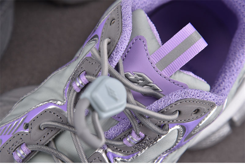 발렌시아가 3XL 스니커즈 나일론 그레이 퍼플