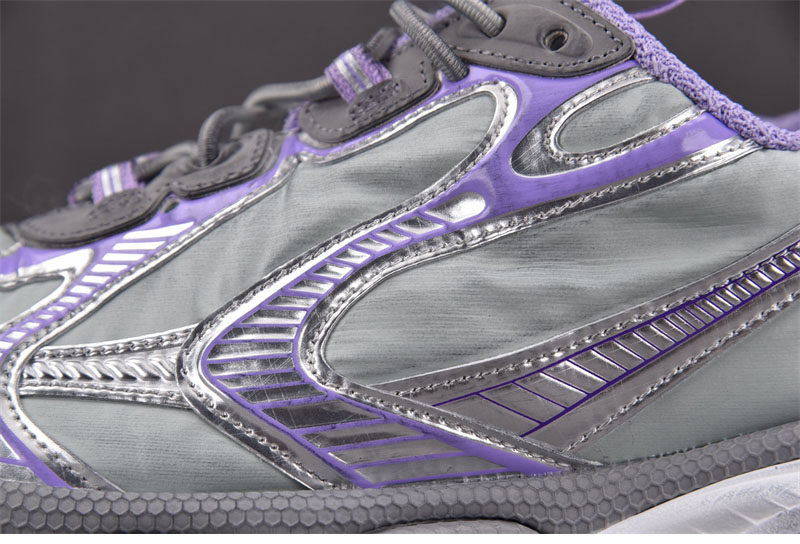 발렌시아가 3XL 스니커즈 나일론 그레이 퍼플