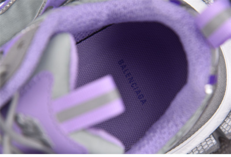 발렌시아가 3XL 스니커즈 나일론 그레이 퍼플