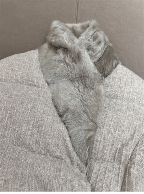 로로피아나 캐시미어 다운 자켓