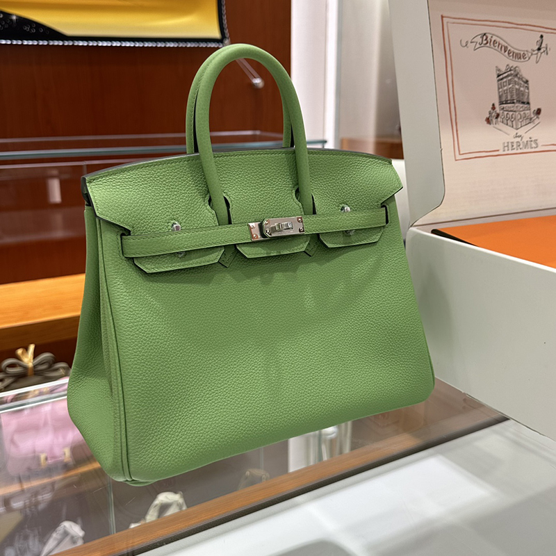 에르메스 버킨백 25 토고 은장