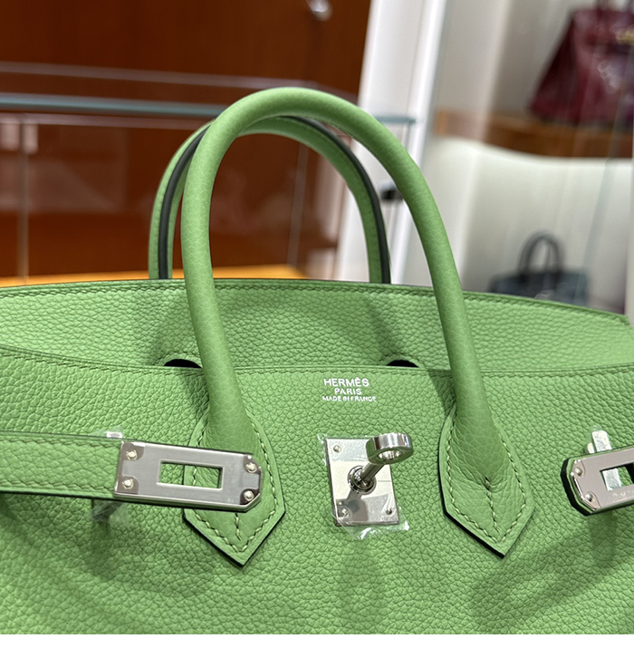 에르메스 버킨백 25 토고 은장