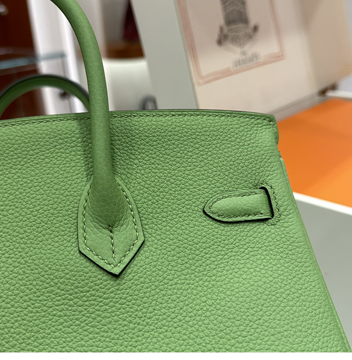 에르메스 버킨백 25 토고 은장
