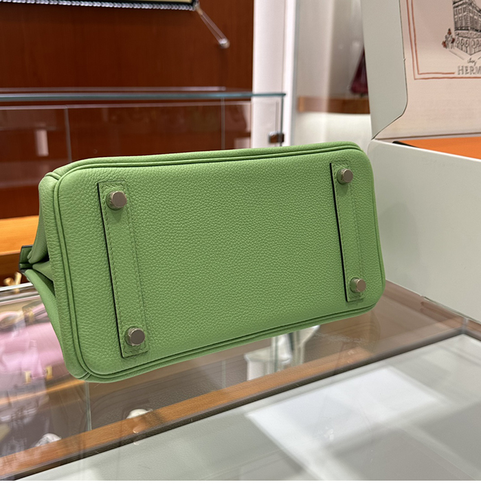 에르메스 버킨백 25 토고 은장