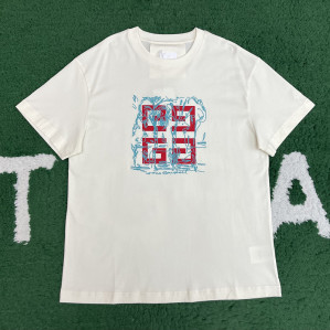 지방시 4G 프린트 코튼 반팔 티셔츠