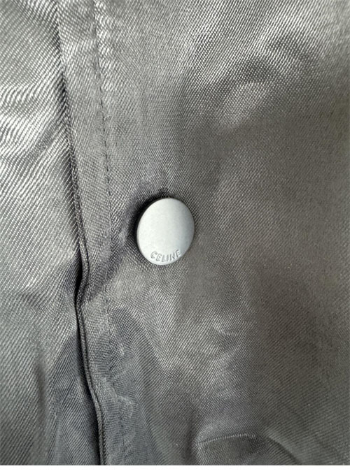 셀린느 24FW 사틴 바시티 자켓