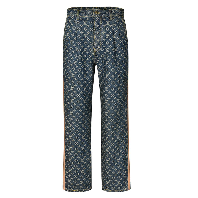 루이비통 25SS 모노그램 데님 테일러드 팬츠
