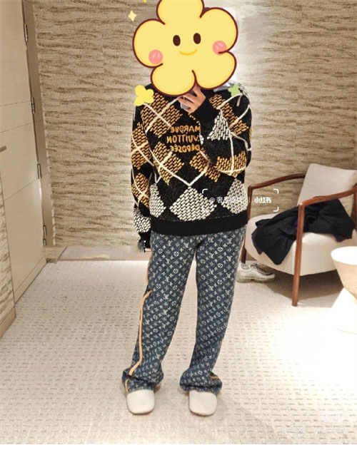 루이비통 25SS 모노그램 데님 테일러드 팬츠