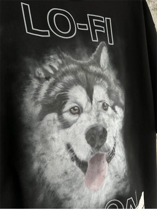 미하라 야스히로 패치로고 그래픽 프린트 반팔 티셔츠