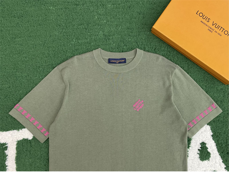 루이비통 MLVD 레터링 시그니처 반팔 크루넥 티셔츠