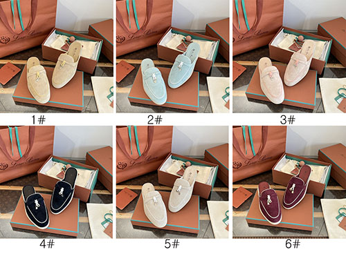 로로피아나 바부슈 참 워크 로퍼 뮬