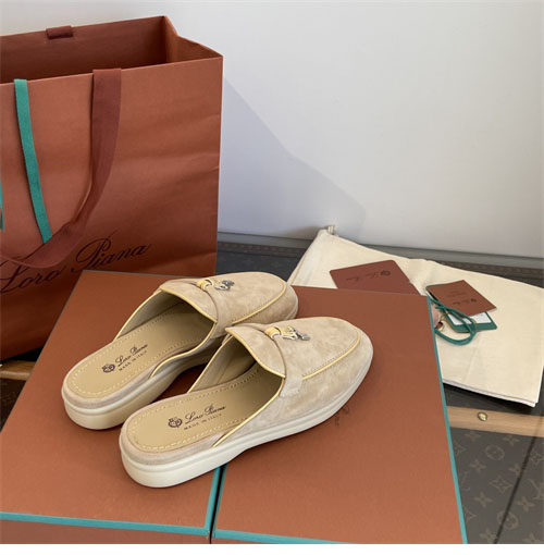 로로피아나 바부슈 참 워크 로퍼 뮬