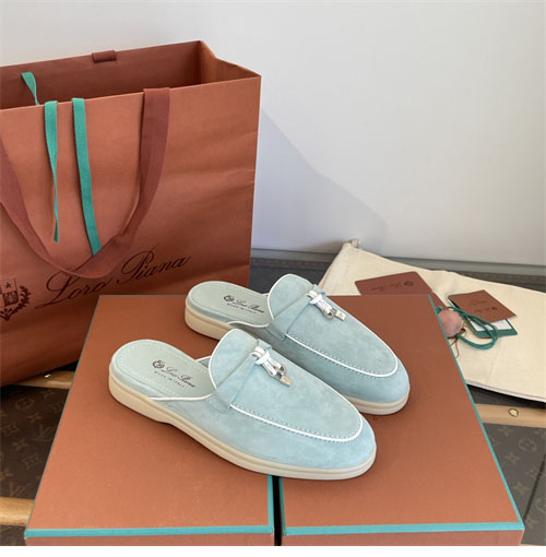 로로피아나 바부슈 참 워크 로퍼 뮬