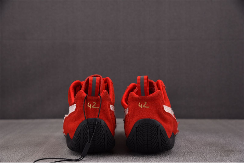 발렌시아가 x 푸마 스피드캣 스웨이드 스니커즈 레드/화이트