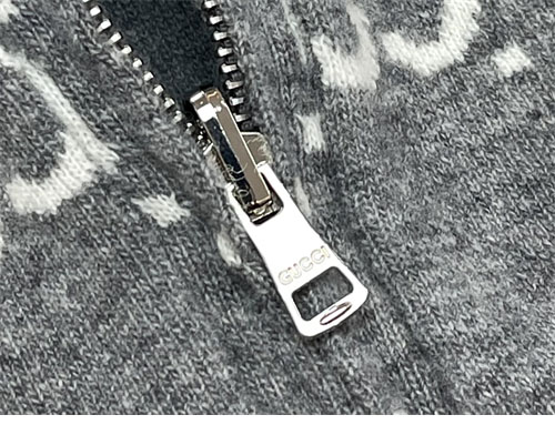 구찌 리버시블 GG 울 후드 집업