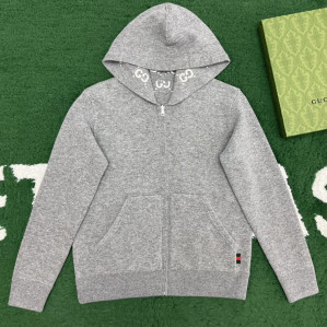 구찌 리버시블 GG 울 후드 집업