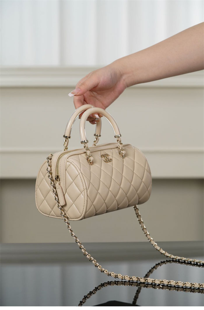 샤넬 25c 체인 미니 볼링백