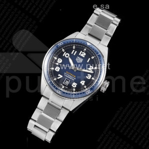 V9공장 아이타비아 42미리 블루다이얼 SW200 Autavia Calibre 5 Chronometer 42mm SS V9F 1_1 Best Edition Blue Dial on SS Bracelet SW200