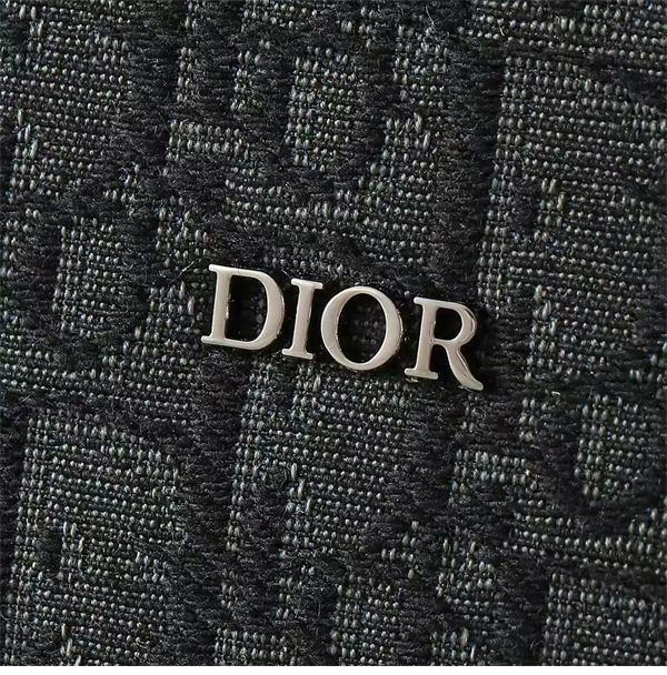 디올 East-West 토트백 블랙 오블리크