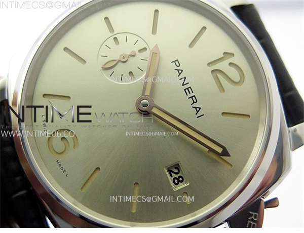 VS공장 파네라이 PAM1249 화이트선레이다이얼 블랙레더스트랩 PAM1249 X SS VSF 1_1 Best Edition White Sun Dial on Black Leather Strap Asian P900