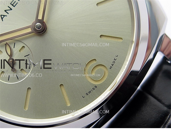 VS공장 파네라이 PAM1249 화이트선레이다이얼 블랙레더스트랩 PAM1249 X SS VSF 1_1 Best Edition White Sun Dial on Black Leather Strap Asian P900