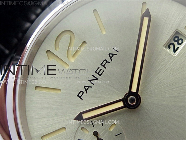 VS공장 파네라이 PAM1249 화이트선레이다이얼 블랙레더스트랩 PAM1249 X SS VSF 1_1 Best Edition White Sun Dial on Black Leather Strap Asian P900